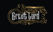 © Anton blez - GREAT LORD lettering custom style design