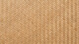 Seamless texture of woven bamboo basket weave