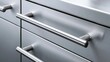 © Akanei - chrome. Sleek kitchen appliance with a reflective finish, embodying contemporary and minimalist design. product launch decks, UI/UX mockups, designed for product launches and innovation pitches.