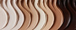 © Natalia Klenova - Diverse Foundation Shades in Creamy Texture for Beauty Concepts
