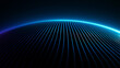 © BlackBridge Media - Abstract Glowing Blue Lines on Dark Tech Background