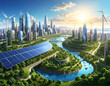 © Kadal - Sustainable cityscape renewable energy