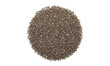 © Sundai - A circular pile of small dark seeds a
