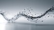 © rinrada - one flowing linear form connecting strategic business elements, abstract organizational design, modern consulting concept