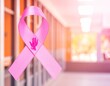 © Nashihal - Domestic Violence Awareness and violence against women outreach or spousal abuse and family violence or violent intimate partner symbol as a ribbon for hope and survivor safety community shelter.