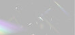 © ikril - Scattered prism light fragments with colorful spectral streaks on deep black background on transparent background