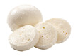 © Photo Find - Sliced mozzarella cheese isolated on transparent background