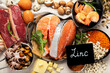 © bit24 - Composition with food products rich in zinc