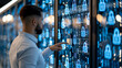 © Nataliya - Faceless IT specialist analyzing privacy data information leaks in server office, artificial intelligence cyber security threat concept, defocused background, with copy space