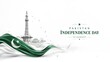© MadeByJawwad - Celebrating Pakistan Independence Day on 14 August with Pakistan Flag, National Holiday