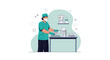 © Gabe - Dentist Preparing Medical Instruments for Patient Treatment in Clinic