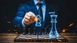 © Taramp - Business strategy concept with chess pieces and executive planning