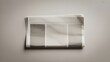 © LightFrame Studio - Mockup of a folded newspaper on a neutral background