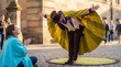 © Nei Mar - Fringe performer bowing in elaborate costume while entertaining audience