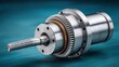 © Boonnam Burart - High-Precision Mechanical Component with Gear System and Shaft for Industrial Applications and Engineering Projects