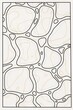 © Westend61 - The abstract illustration shows an organic pattern with a fluid line