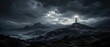 © GOLVR - Lighthouse on stormy rocky shore for corporate strategy and vision
