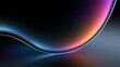 © BlackBridge Media - Abstract Dark Futuristic Background with Glowing Gradient Wave