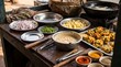 © Bristy Akter - Photorealistic South Asian street food preparation.