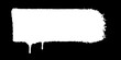© MD OSMAN - White rectangular graffiti tag frame with paint drips isolated on black background graffiti rectangle isolated splatter backdrop abstract background streetwear vandalism template creative