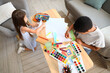 © Pixel-Shot - Cute little children drawing at home