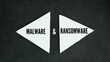 © Fauzi - Malware and ransomware: Malicious software that locks, damages, or steals sensitive digital files.All ransomware is malware, but not all malware is ransomware