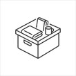 © Shakhaot - Organized Storage Box with Household Items and Home Organization