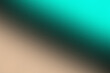 © Wehalt - Modern abstract background with a luminous cyan and teal diagonal gradient crossing a soft warm beige field, creating strong visual movement.