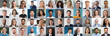 © New Africa - Men and women of different ages. Collage of portraits