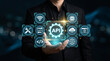 © MdSuhel - API application programming interface technology integration software development concept