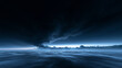 © BlackBridge Media - Dark Storm Clouds Over Ocean Waters at Horizon