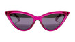 © Piotr - Cat eye sunglasses with translucent pink frame, isolated on transparent background