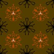 © Shanum - Pattern Seamless Flower and Ornamental Floral Background foliage motif