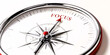 © Taohidul - Compass pointing to the word Focus, conceptual business strategy and goal setting metaphor.