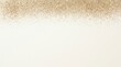 © Oriel-team - Gold glitter texture on a white background with a top border of sparkling particles for festive holiday design projects