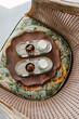 © Visnja Sesum/Stocksy - Arabic milk drink with walnuts on the side