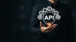 © Nasima88 - API application programming interface concept held by businessman hand