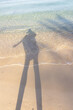 © Lily - woman shadow on the beach