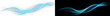 © PNG - Abstract blue light wave, smooth glowing motion trail with lens flare effect on dark and white background, dynamic energy stream for modern web design, digital art, and abstract futuristic branding
