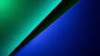 © BlackBridge Media - Abstract Geometric Background with Blue and Green Paper Layers