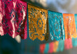 © Daniel - A paper punch effect banner with floral design