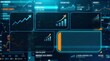 © Budsakorn - Business growth concept displayed on abstract digital financial analytics dashboard