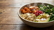 © Iwan - Nutritious buddha bowl with quinoa, avocado, and vegetables.