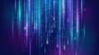 © Chiam - Abstract digital data streams with binary code symbols in vibrant colors, representing advanced technology and innovation.