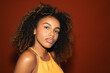 © Gonzalo Infiesta - Black woman posing with afro curly hair