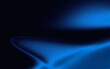 © FlexOrbit - Abstract dark blue background with soft glowing light waves and grainy texture, elegant smooth flow for modern digital design