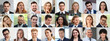 © New Africa - Businessmen and businesswomen of different ages, collection of portraits