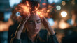 © BlackBridge Media - Businesswoman Suffering Severe Migraine and Stress Burnout at Work
