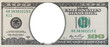© Ruslan - US 100 dollar bill PNG template with transparent oval frame for portrait insertion