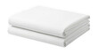 © Hirak - A stack of crisp white folded bed sheets isolated on transparent background